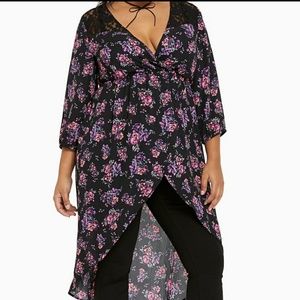 SOLD Torrid Blouse NWOT. Never worn